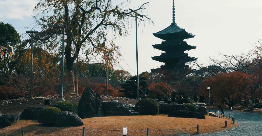 東寺のシンボルは五重塔