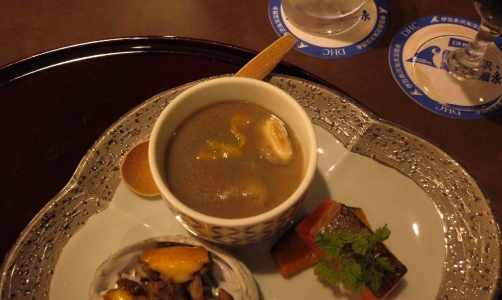 DHC赤沢温泉ホテルの食事は懐石料理